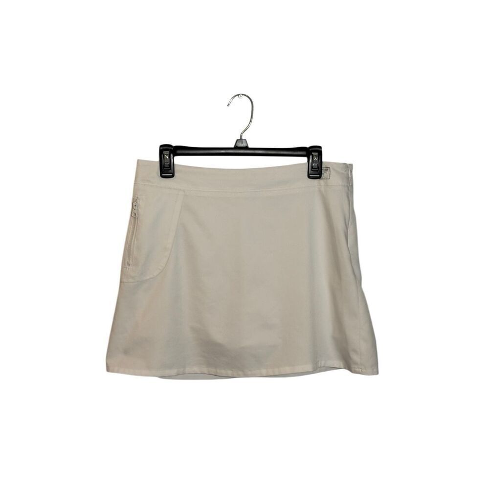Fila white tennis skirt with side zip pocket - M